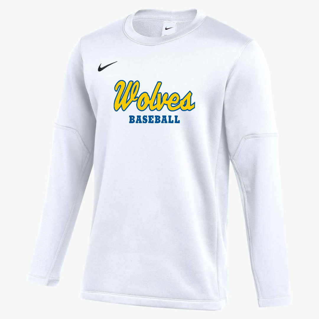 Nike Therma-Fit Midweight Coaches Crew LS - Wolves