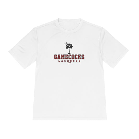 Adult Gamecocks Lacrosse Sport-Tek T-Shirt