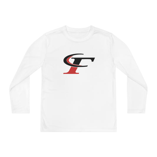 Youth Colorado Force Softball Sport-Tek Performance Long Sleeve Shirt