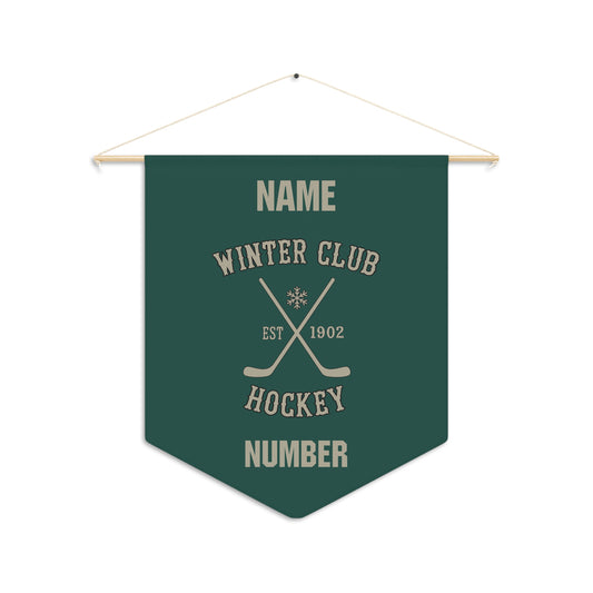 Personalization - Winter Club Pennant