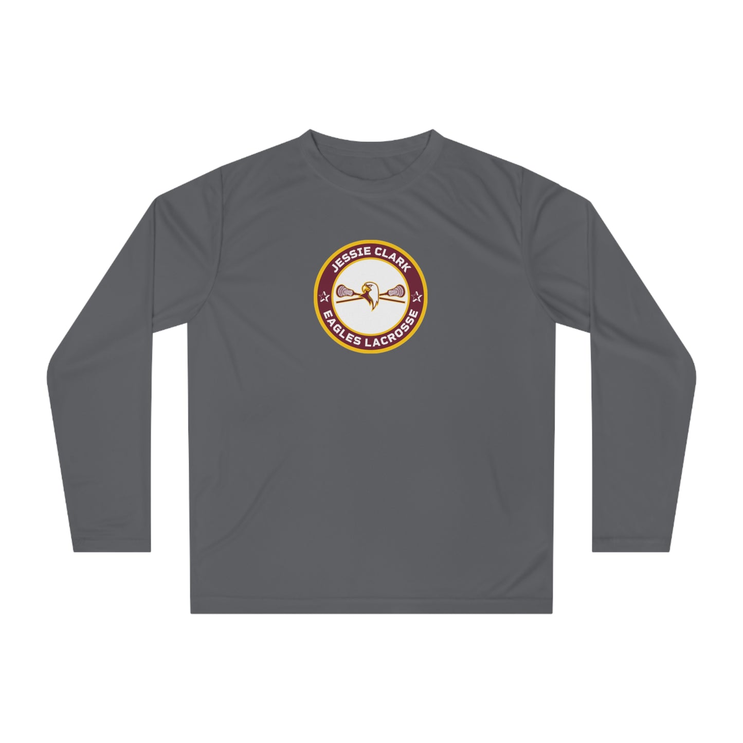 Jessie Clark Lacrosse Unisex Performance Long Sleeve Shirt