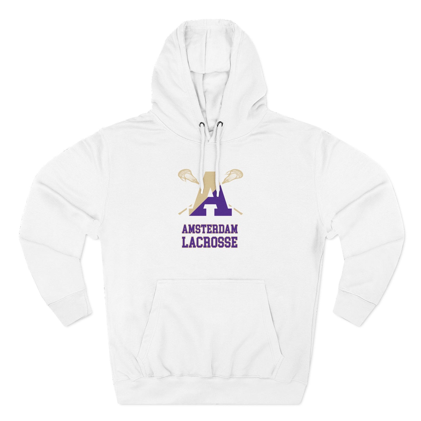 Adult Amsterdam Lacrosse Premium Pullover Hoodie