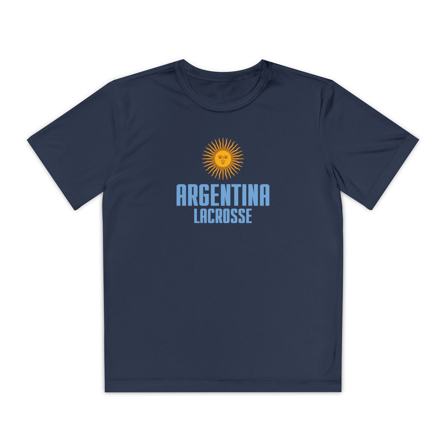 Youth Argentina Lacrosse Sport-Tek Performance T-shirt