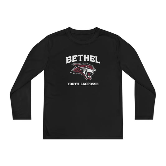 Youth Bethel Youth Lacrosse Sport-Tek Performance Long Sleeve Shirt