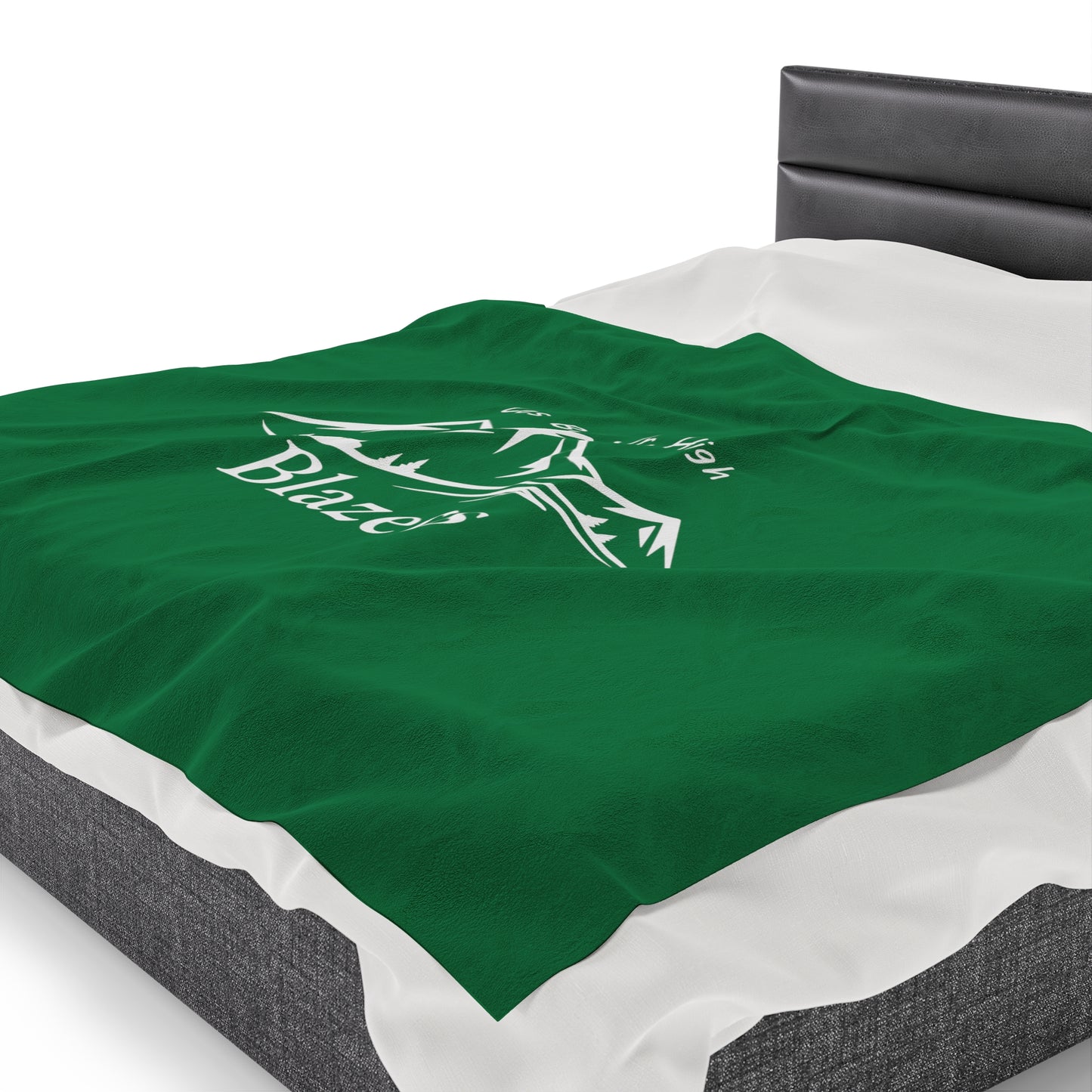LBJH Velveteen Plush Blanket (60" x 80")