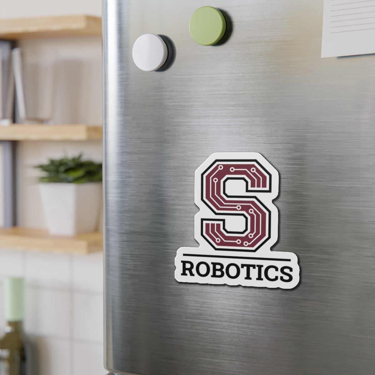 STAB Robotics Die Cut Magnet