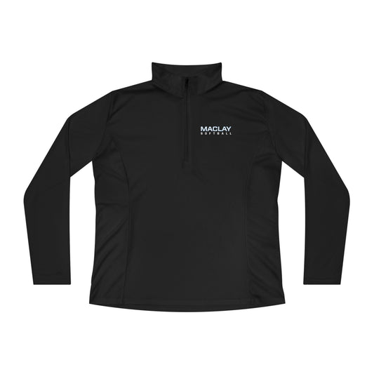 Women's Maclay Softball Quarter-Zip Pullover