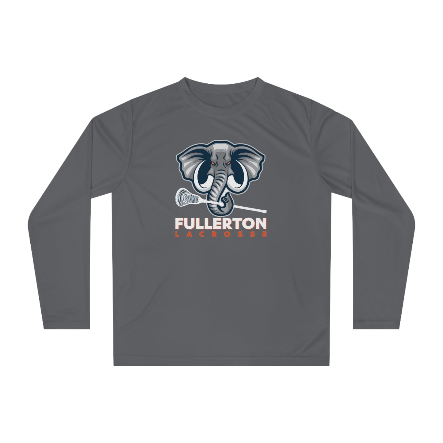 Adult CSUF Lacrosse Team 365 Performance Long Sleeve