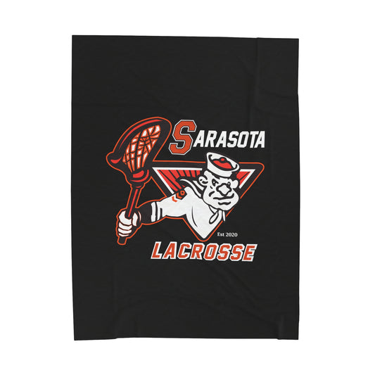 Sailors Lax Velveteen Plush Blanket