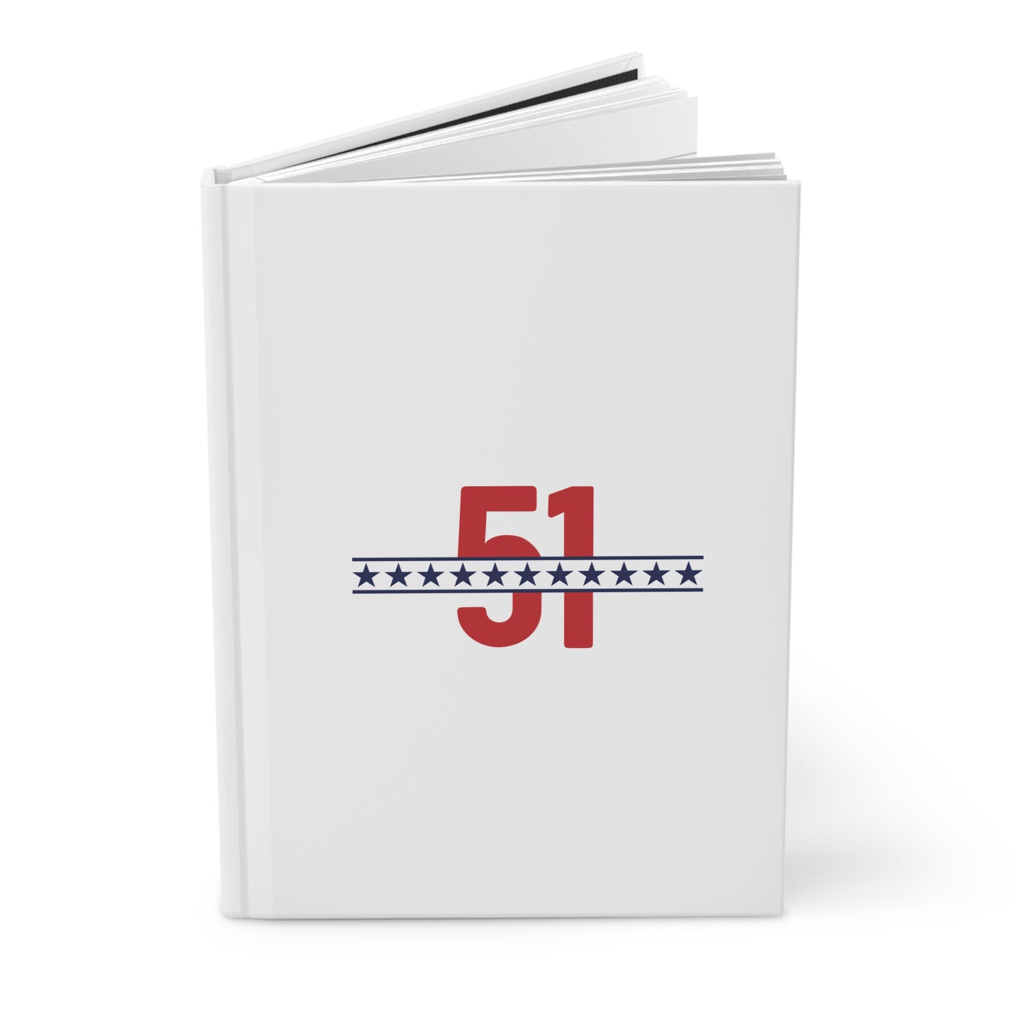 51 Stars Hardcover Journal Matte
