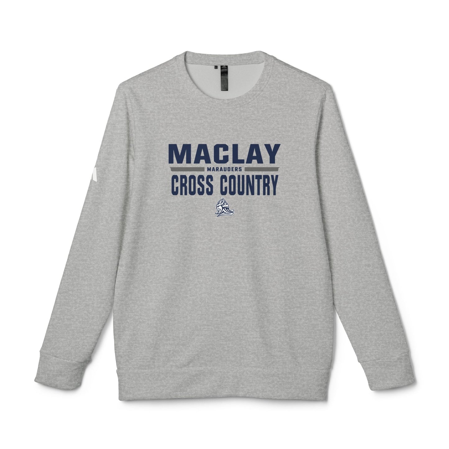 Adult Maclay Cross Country Adidas Fleece Crewneck Sweatshirt