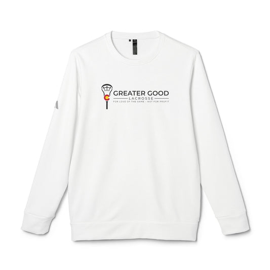 Adult Greater Good Lacrosse Adidas Fleece Crewneck Sweatshirt