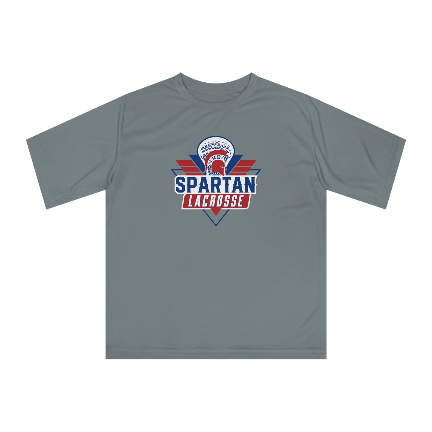 Adult Bixby Spartan Lacrosse Team 365 Performance T-shirt