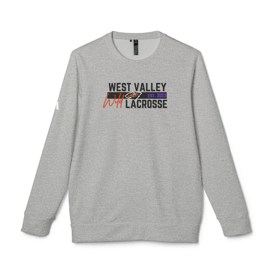 Adult WVW Lacrosse Adidas Fleece Crewneck Sweatshirt