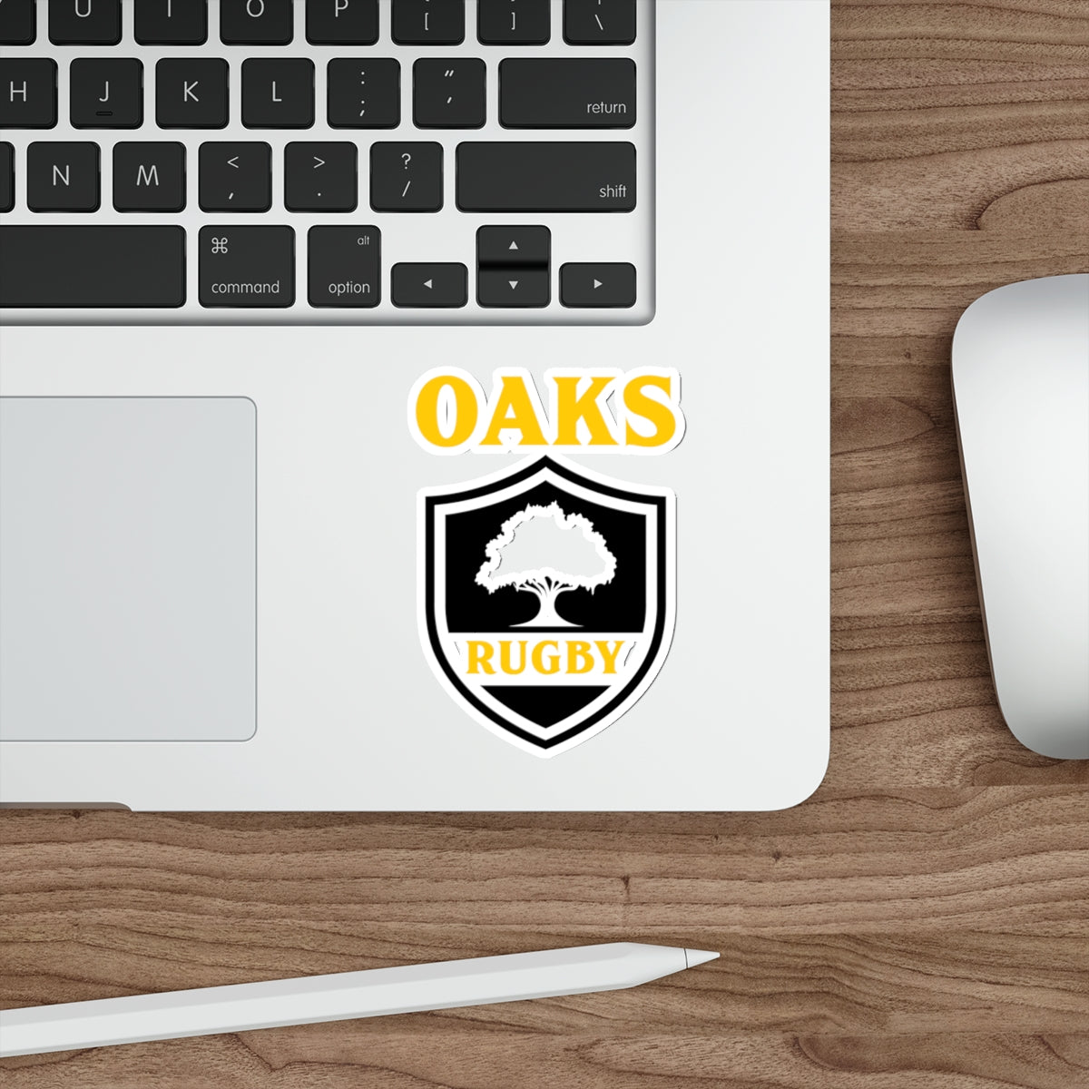 Oaks Rugby Die-Cut Sticker