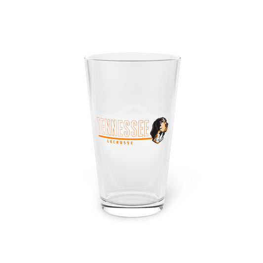 Tennessee Lacrosse Pint Glass (16oz)