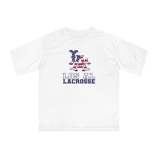 Adult Los Al Lacrosse Team 365 Performance T-shirt