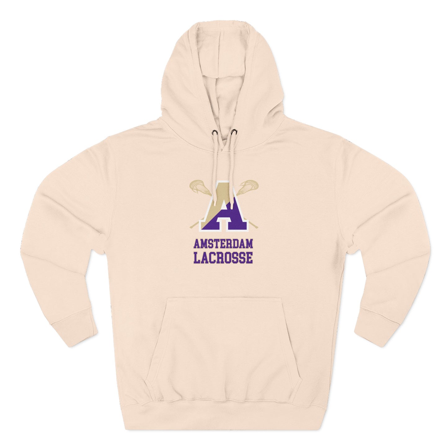 Adult Amsterdam Lacrosse Premium Pullover Hoodie