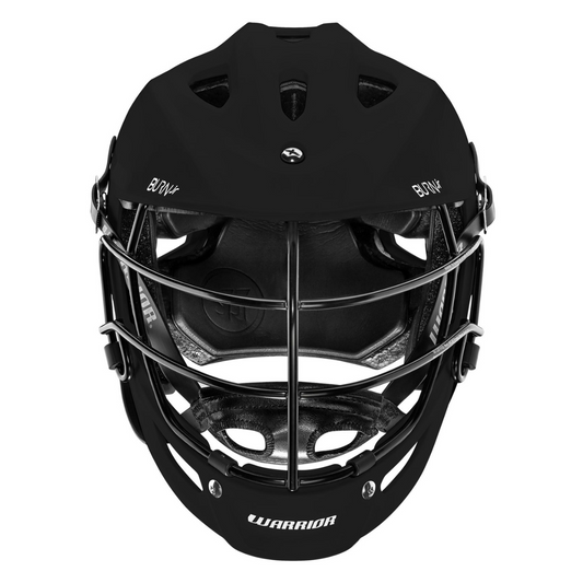 Warrior Burn Jr Helmet - Black/Black