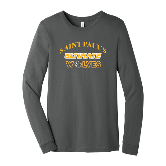 Adult St. Paul’s Ultimate Frisbee Bella + Canvas Long Sleeve Tee
