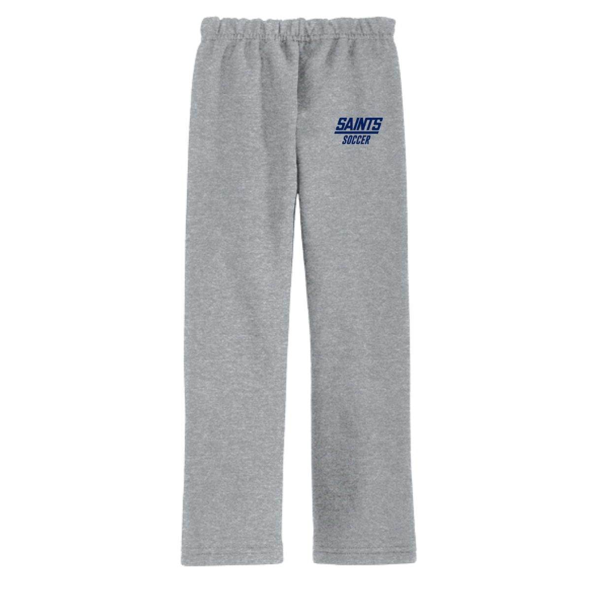 Adult Saints Girls Soccer Open-Bottom Relaxed Sweatpants