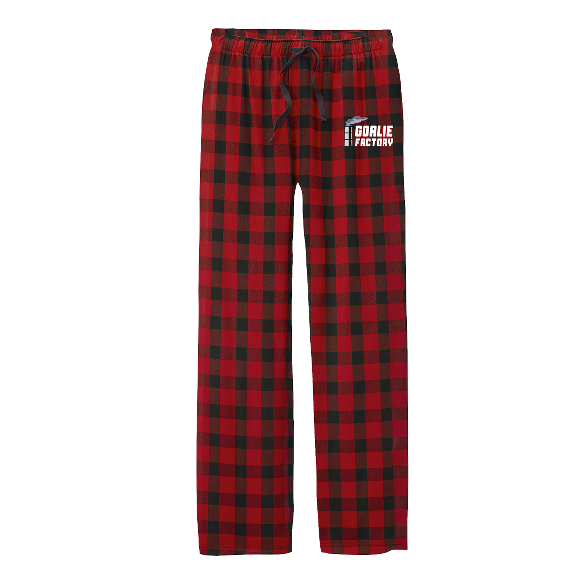 Adult Goalie Factory District Flannel Plaid Pant