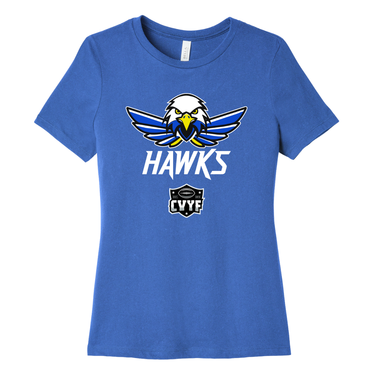 Women's Hawks Bella + Canvas Relaxed Jersey T-Shirt