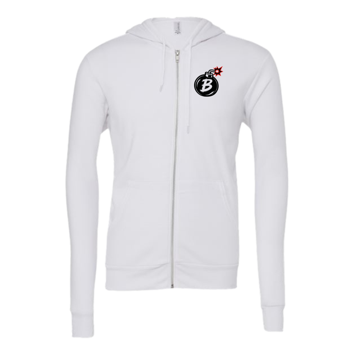 Adult Lowcountry Bomber Lacrosse Zip Hoodie