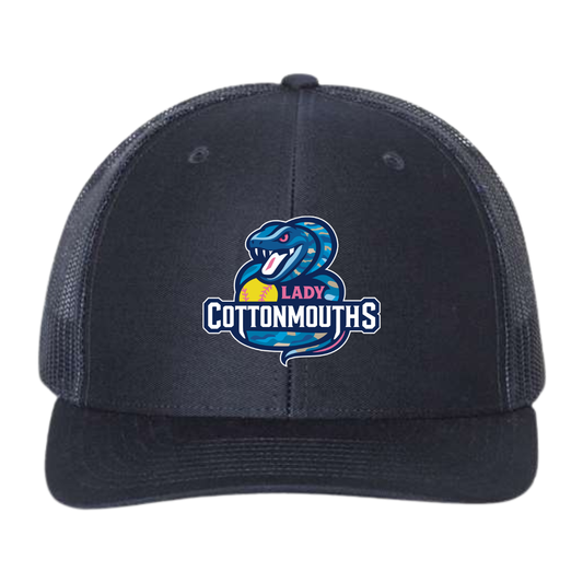 Lady Cottonmouths 12U Richardson 112 Snapback Trucker Cap