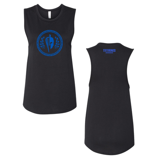 Women's SW Titans Lacrosse Bella + Canvas Jersey Muscle Tank