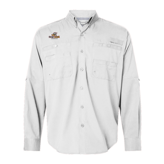 Adult Grey Duck Lacrosse Paragon Performance Fishing Shirt