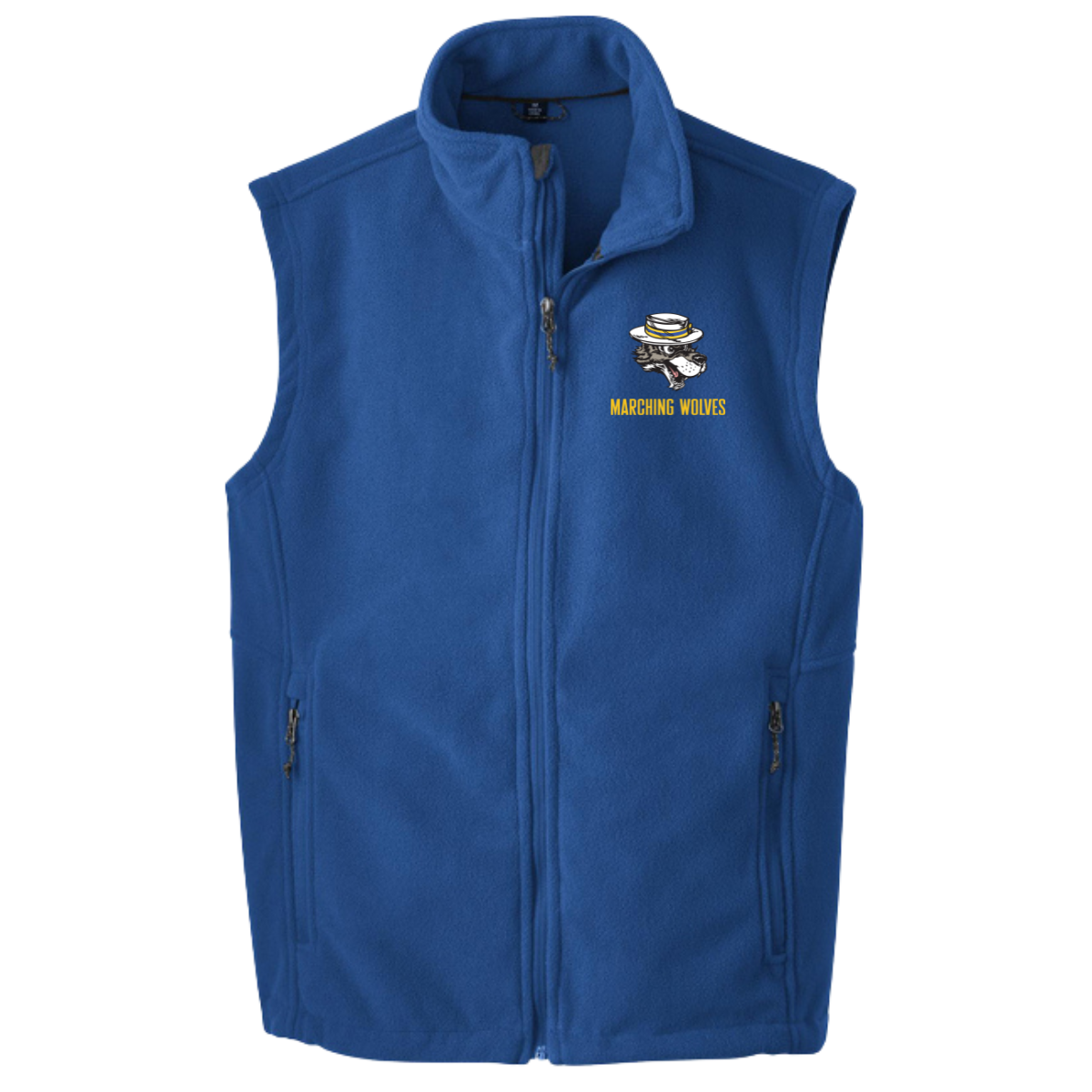 Adult St Paul's Marching Wolves Port Authority Fleece Vest