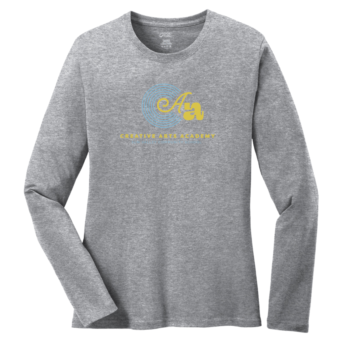 Women’s Sun Valley Community School Port & Company Long Sleeve T-Shirt