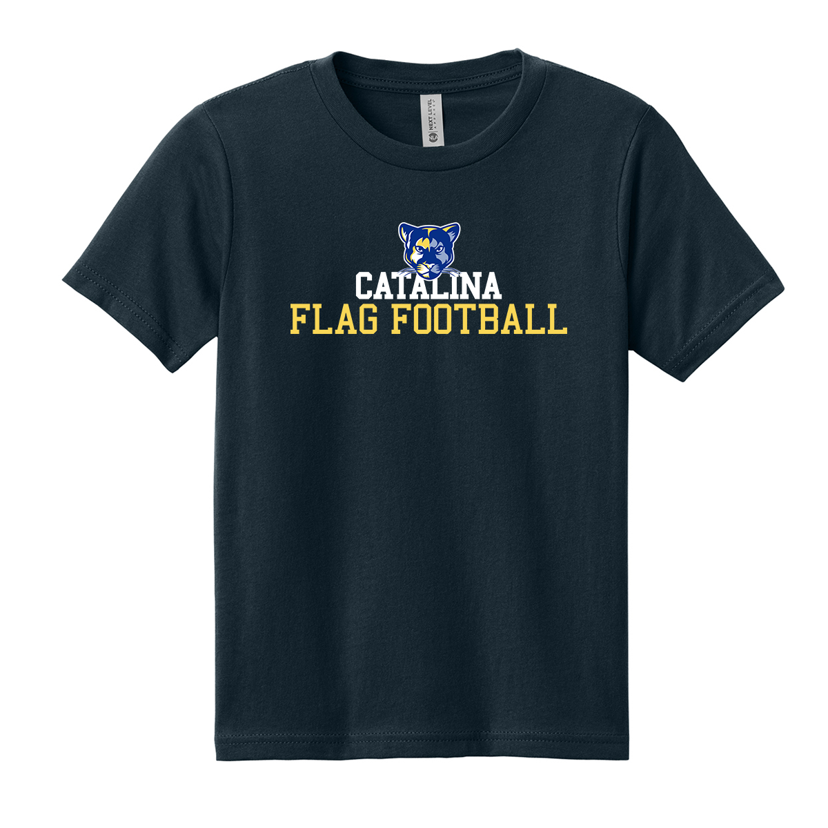 Youth Catalina Flag Football Next Level Cotton T-Shirt