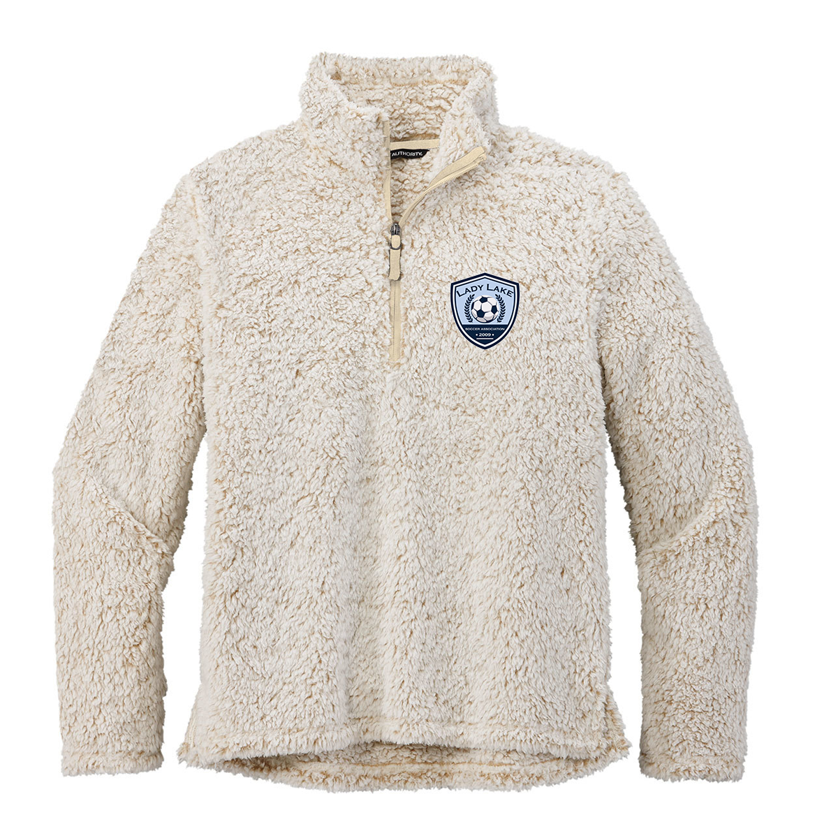 Adult Lady Lake Soccer Association Port Authority Sherpa 1/4 Zip Fleece