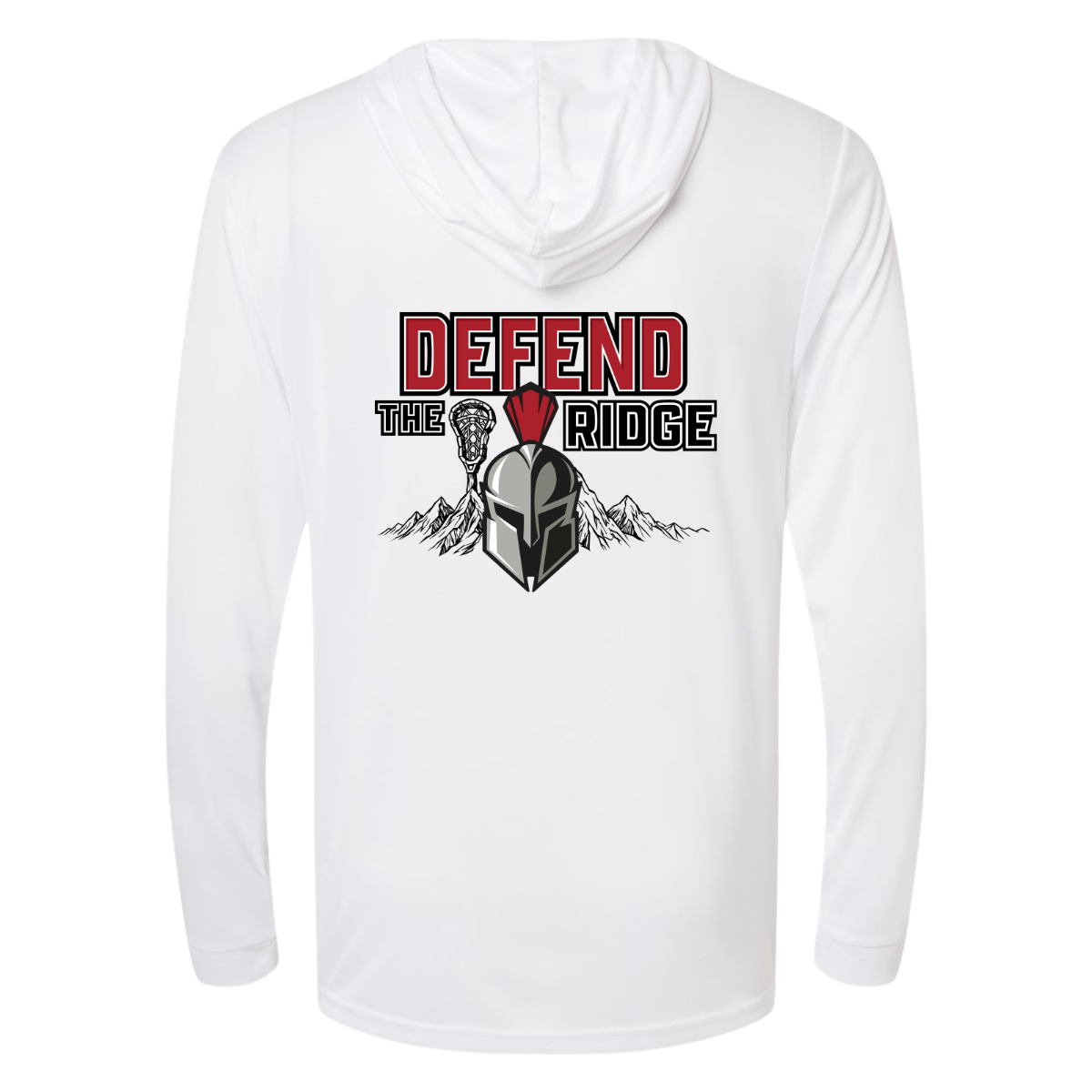 Adult Mountain Ridge Sentinels Lacrosse Paragon Bahama Sun Hoodie