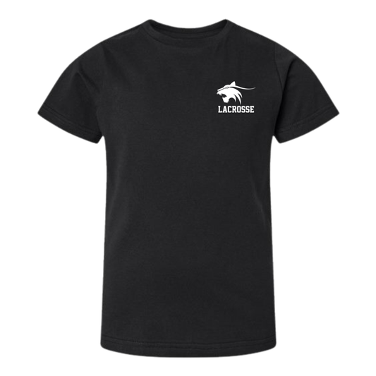 Youth Springdale Wildcats Lacrosse Soft Cotton T-Shirt