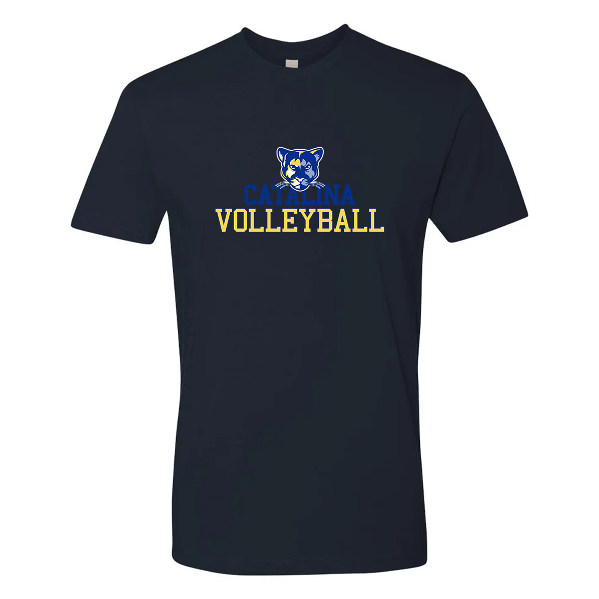 Adult Catalina Volleyball Next Level Cotton T-Shirt