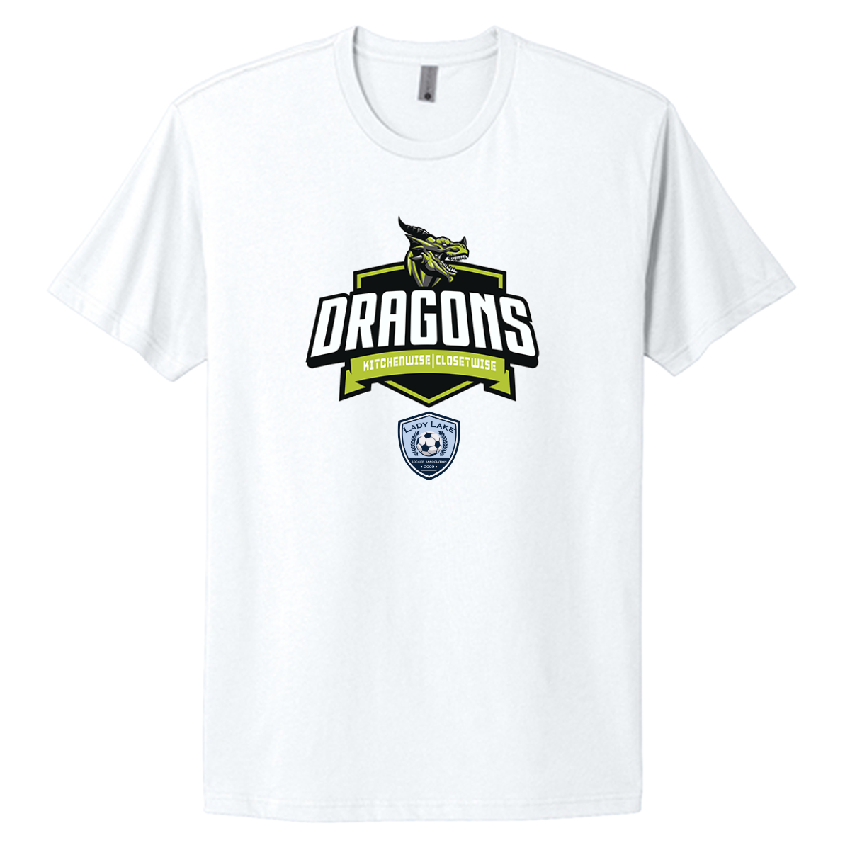 Adult Dragons Next Level Cotton T-Shirt