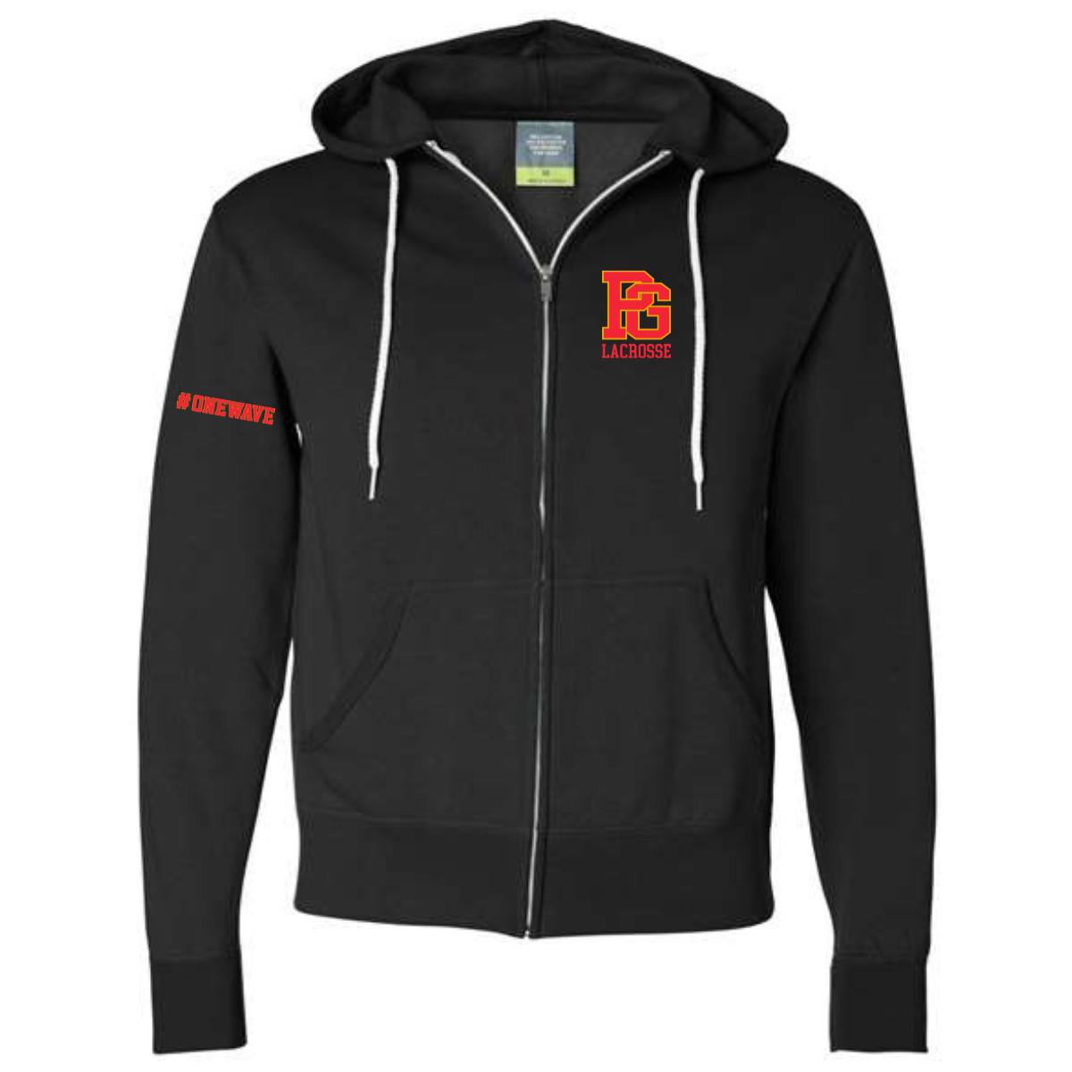 Adult PGHS ITC Lightweight Full Zip Hoodie