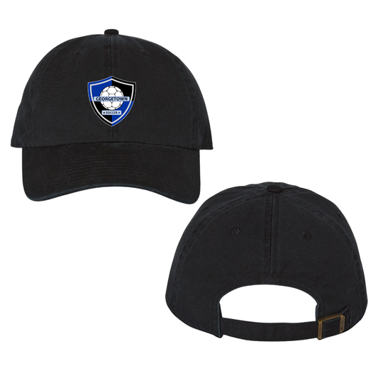Georgetown Soccer 47 Brand Clean Up Cap