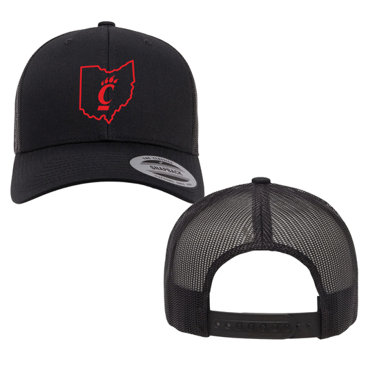 University of Cincinnati Lacrosse YP Retro Trucker Cap