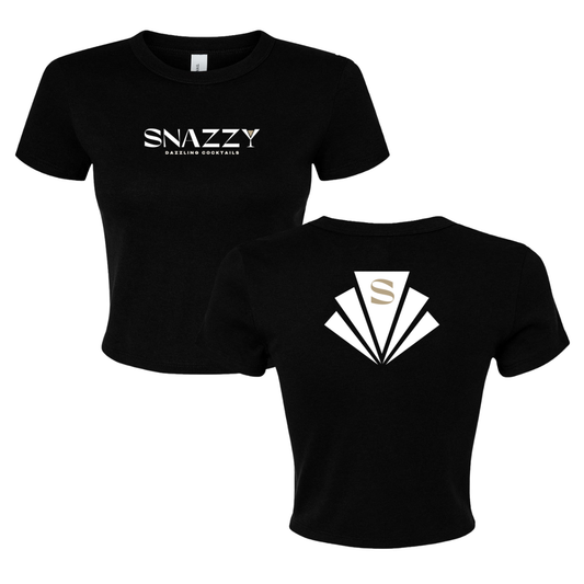 Women's Snazzy Bella + Canvas Micro Rib Baby Tee