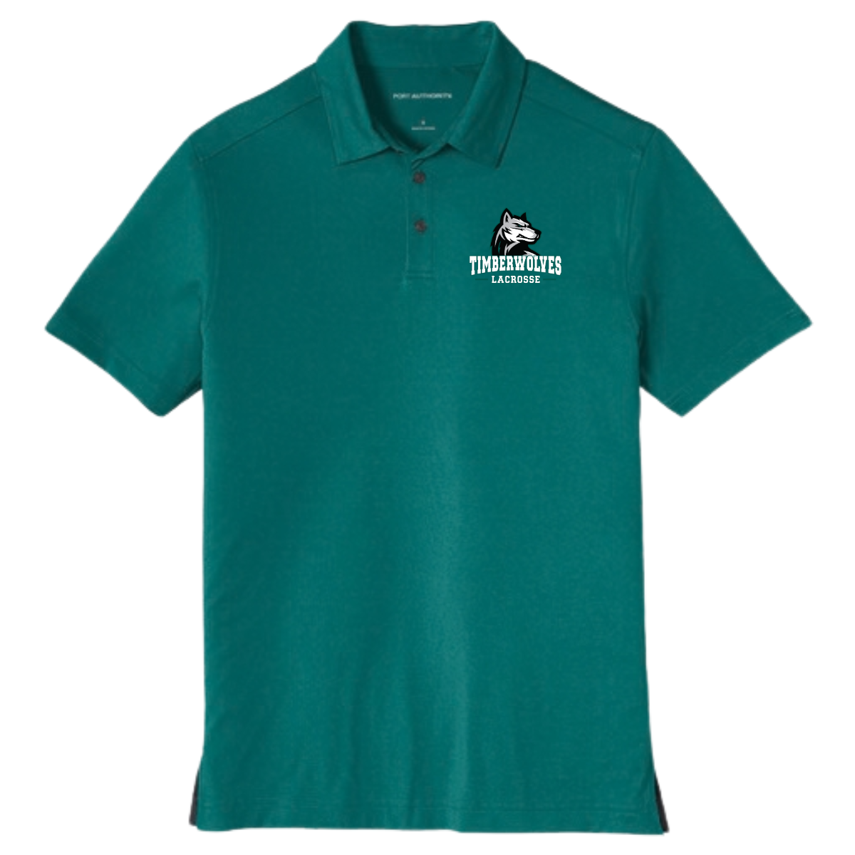 Adult Everett Timber Wolves Port Authority Stretch Polo