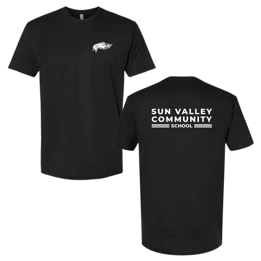 Adult Sun Valley Community School Next Level Cotton T-Shirt