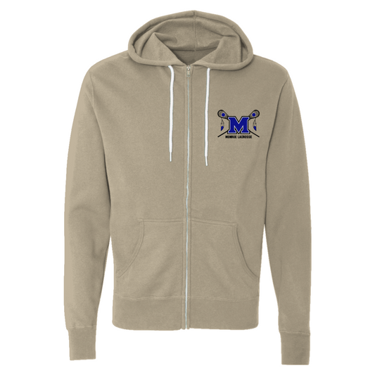 Adult Braves ITC Lightweight Full Zip Hoodie