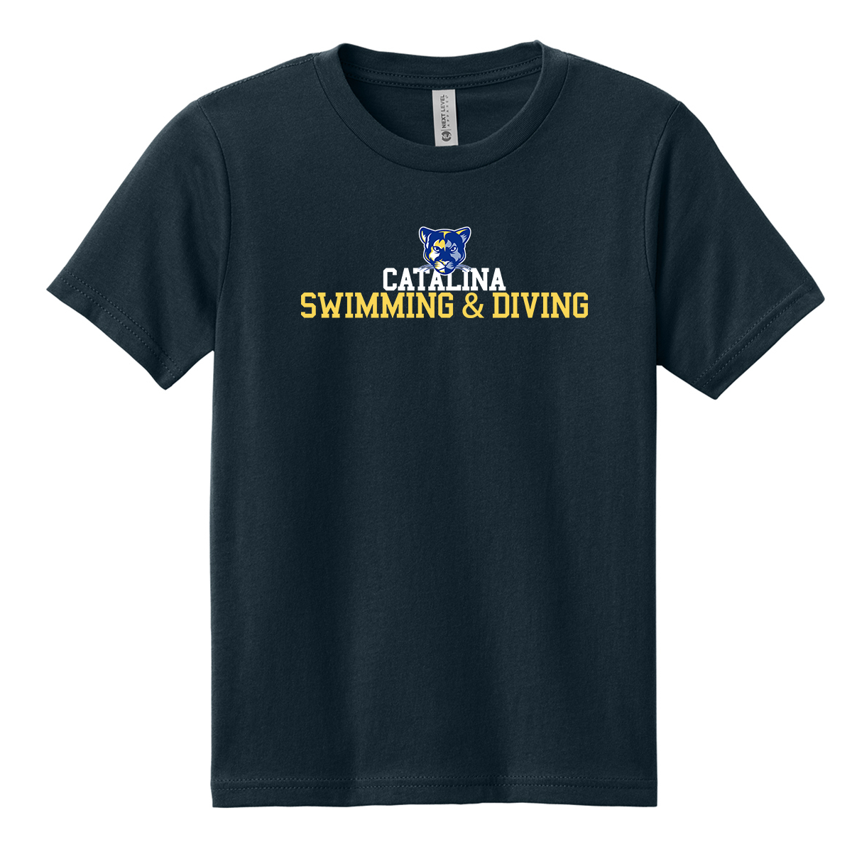 Youth Catalina Swimming & Diving Next Level Cotton T-Shirt