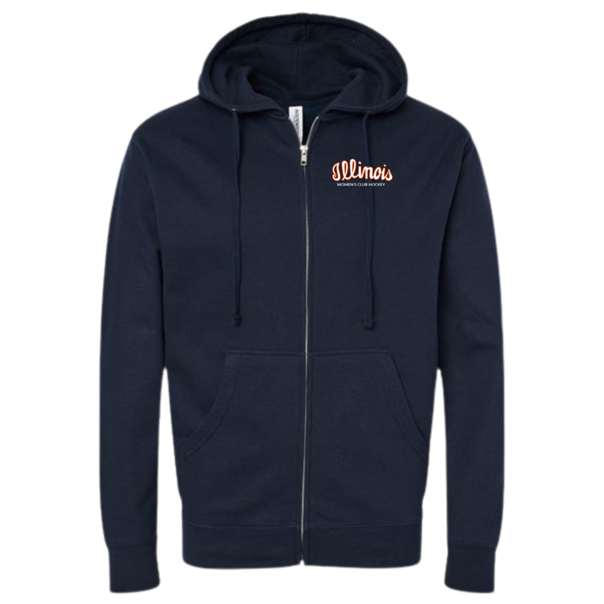 Adult Illinois Hockey ITC Midweight Full-Zip Hoodie