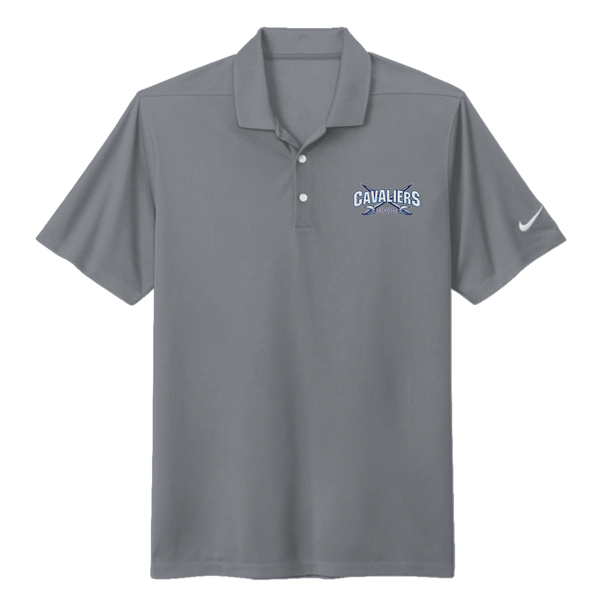 Adult Cavaliers Lacrosse Nike Dri-FIT Polo