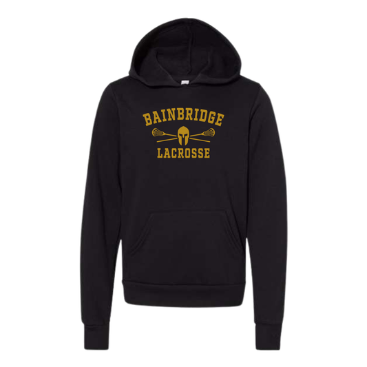 Youth Bainbridge Boys Lacrosse Bella + Canvas Sponge Fleece Hoodie